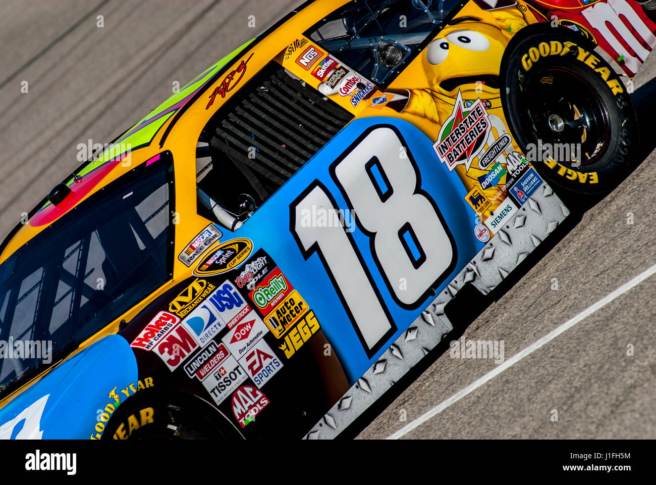 NASCAR racing driver Kyle Busch Foto Stock
