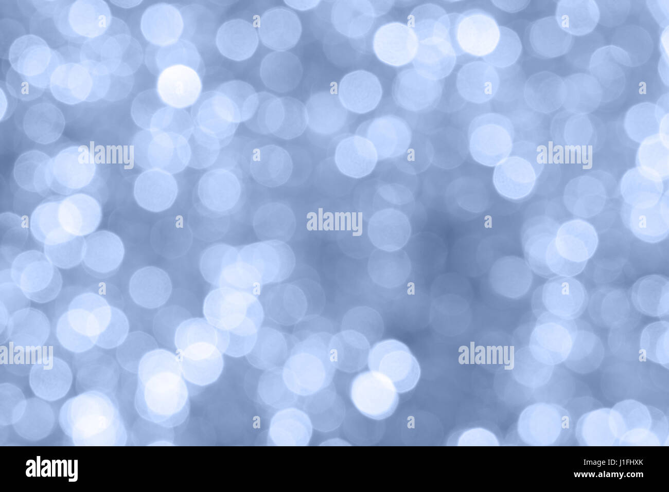 Pantone serenità colore sfocatura bokeh luce dalla notte di Natale è bello  sfondo Foto stock - Alamy