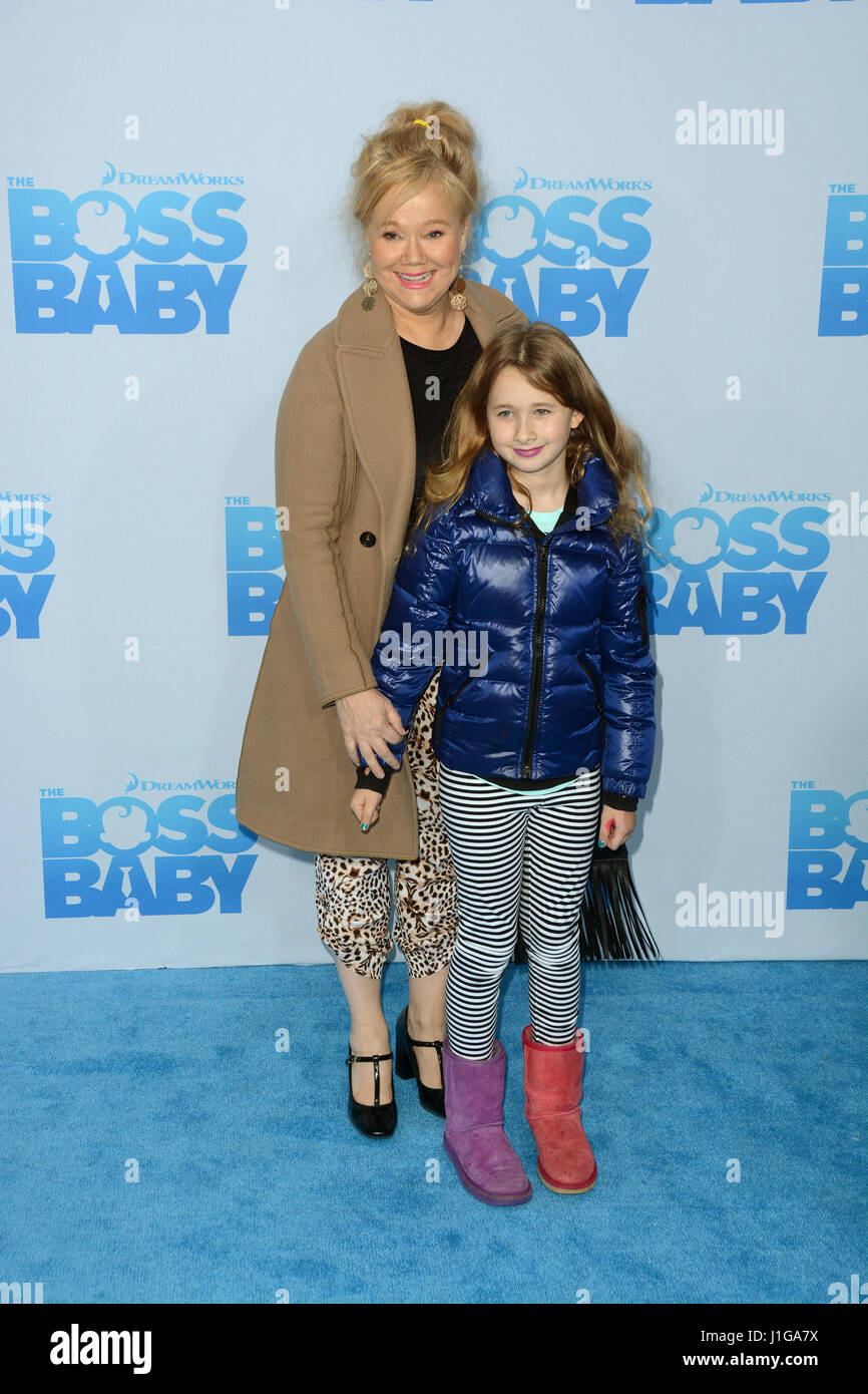 Il Boss Baby New York Premiere a AMC Loews Lincoln Square - tappeto rosso arrivi con: Caroline Rhea dove: New York New York, Stati Uniti quando: 21 Mar 2017 Foto Stock