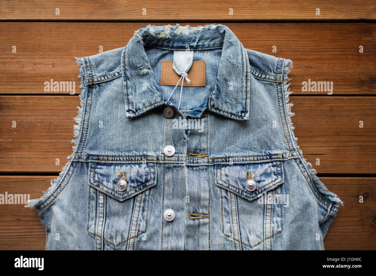 Gilet di jeans immagini e fotografie stock ad alta risoluzione - Alamy