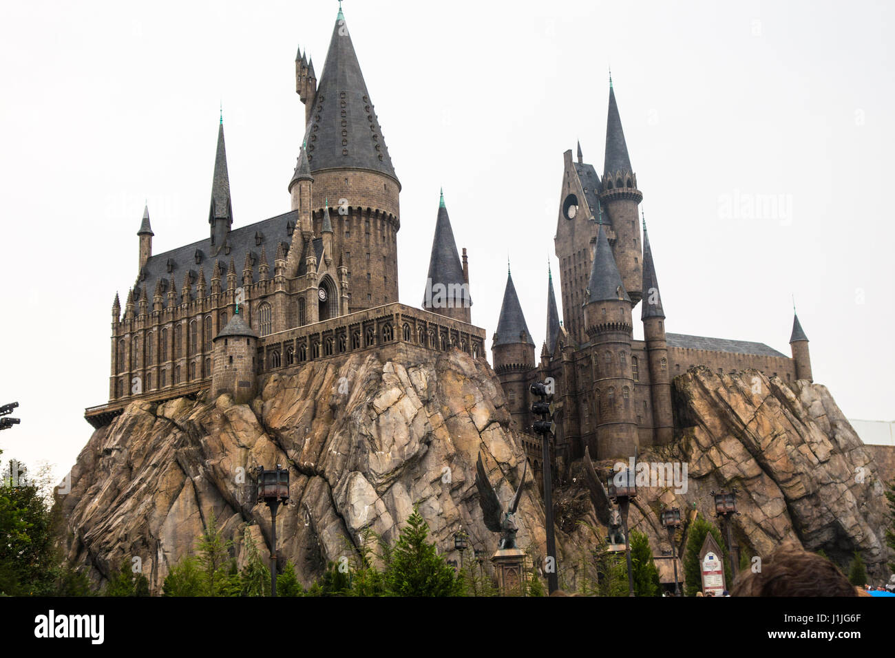 Il mondo di Wizarding di Harry Potter a Universal Orlando Resort di Orlando, Florida, Stati Uniti d'America Foto Stock