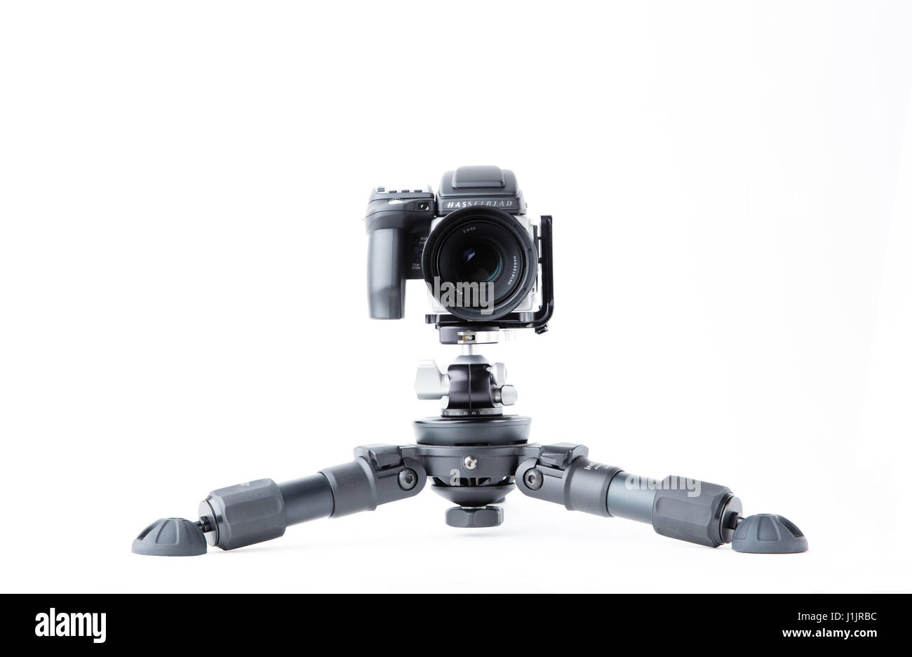 Hasselblad H5D-50c su HiHat treppiede Foto Stock