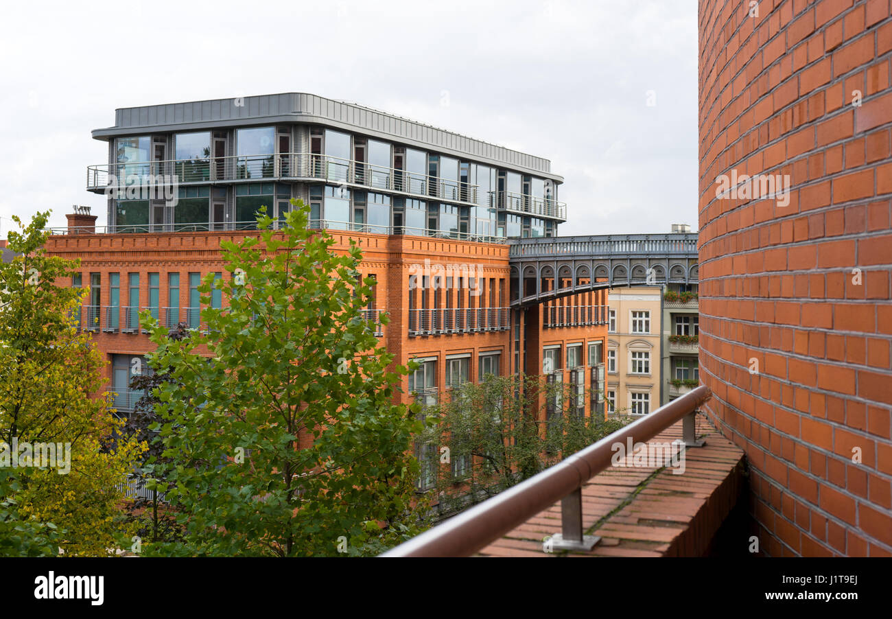 La Stary Bowar centro culturale e commerciale di Poznan in Polonia Foto Stock