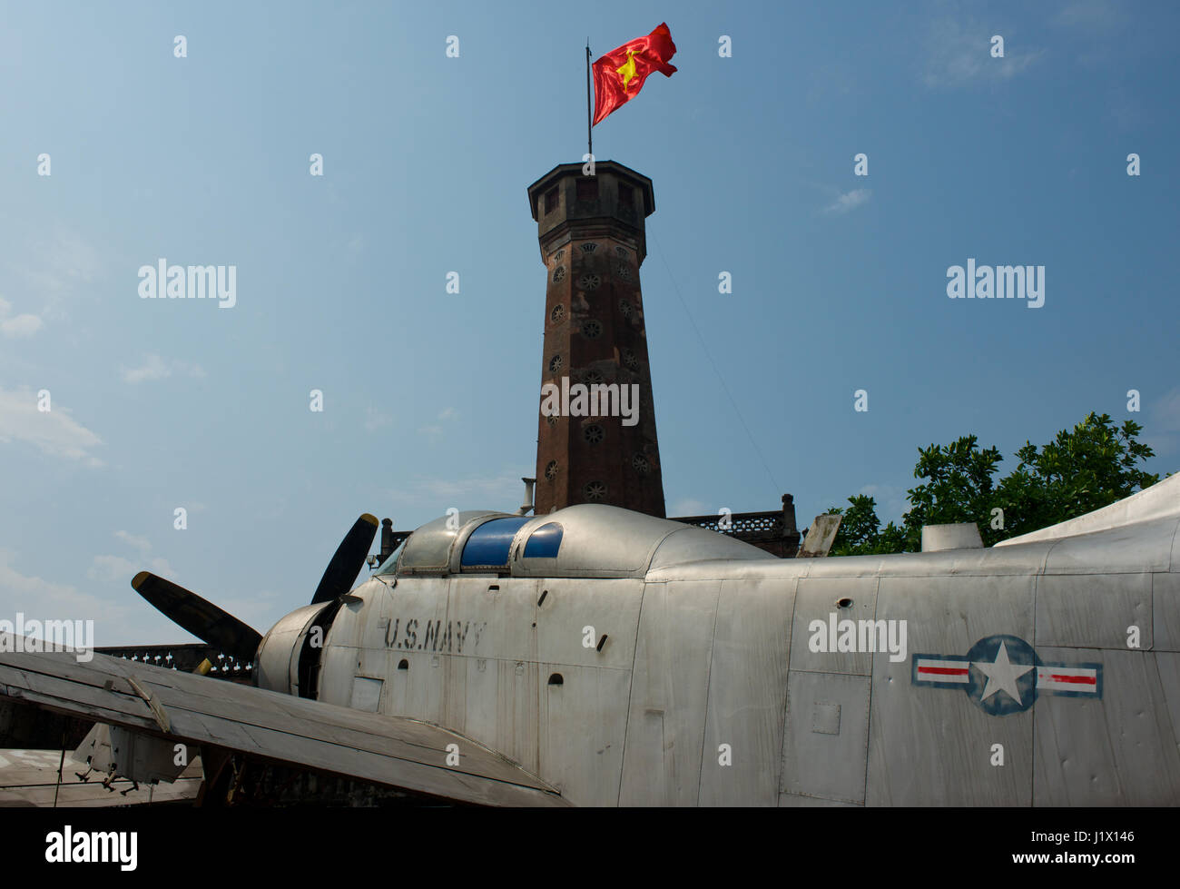 Museo Militare di Hanoi Foto Stock