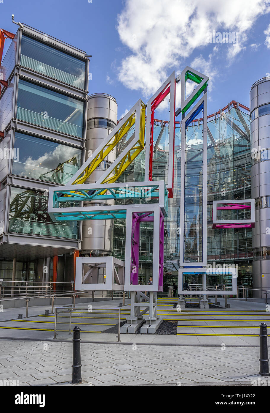 Channel 4 TV sede di Londra Foto Stock