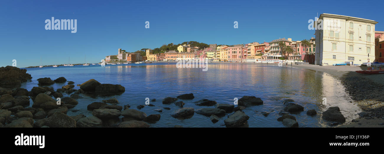 La Baia del Silenzio - Sestri Levante (Baia del Silenzio) Foto Stock