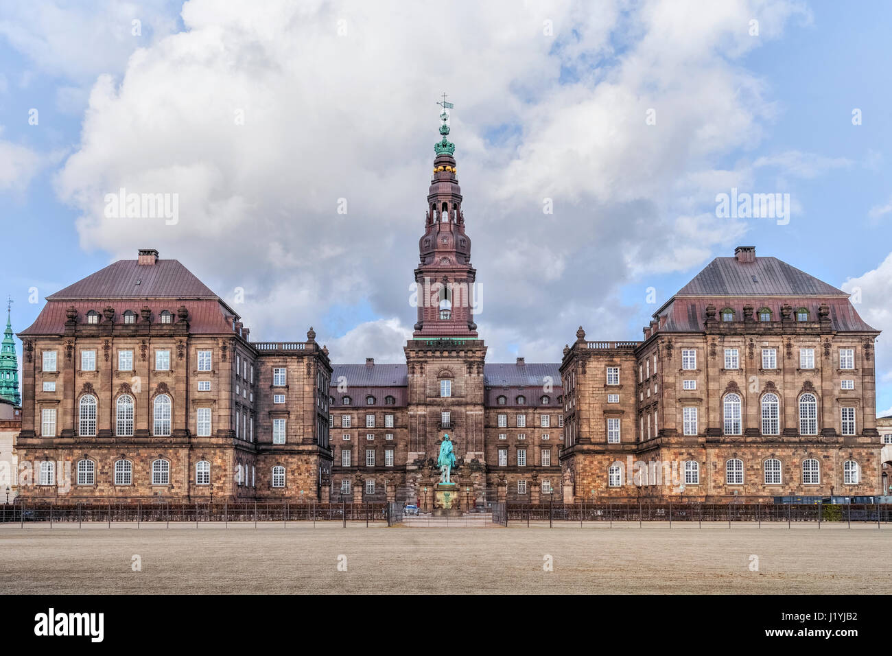 Christiansborg, Copenhagen, Danimarca e Scandinavia Foto Stock