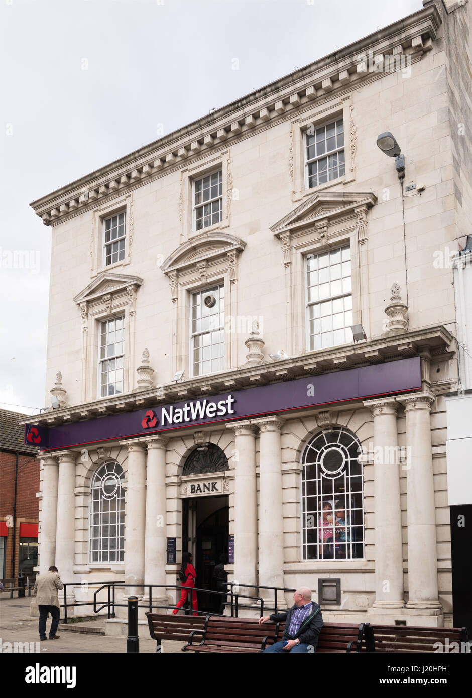 Natwest Bank, South Shields, North East England, Regno Unito Foto Stock