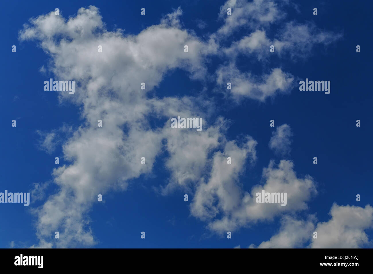 Nuvole del cielo,sky con nuvole e sole le nuvole del cielo Foto Stock