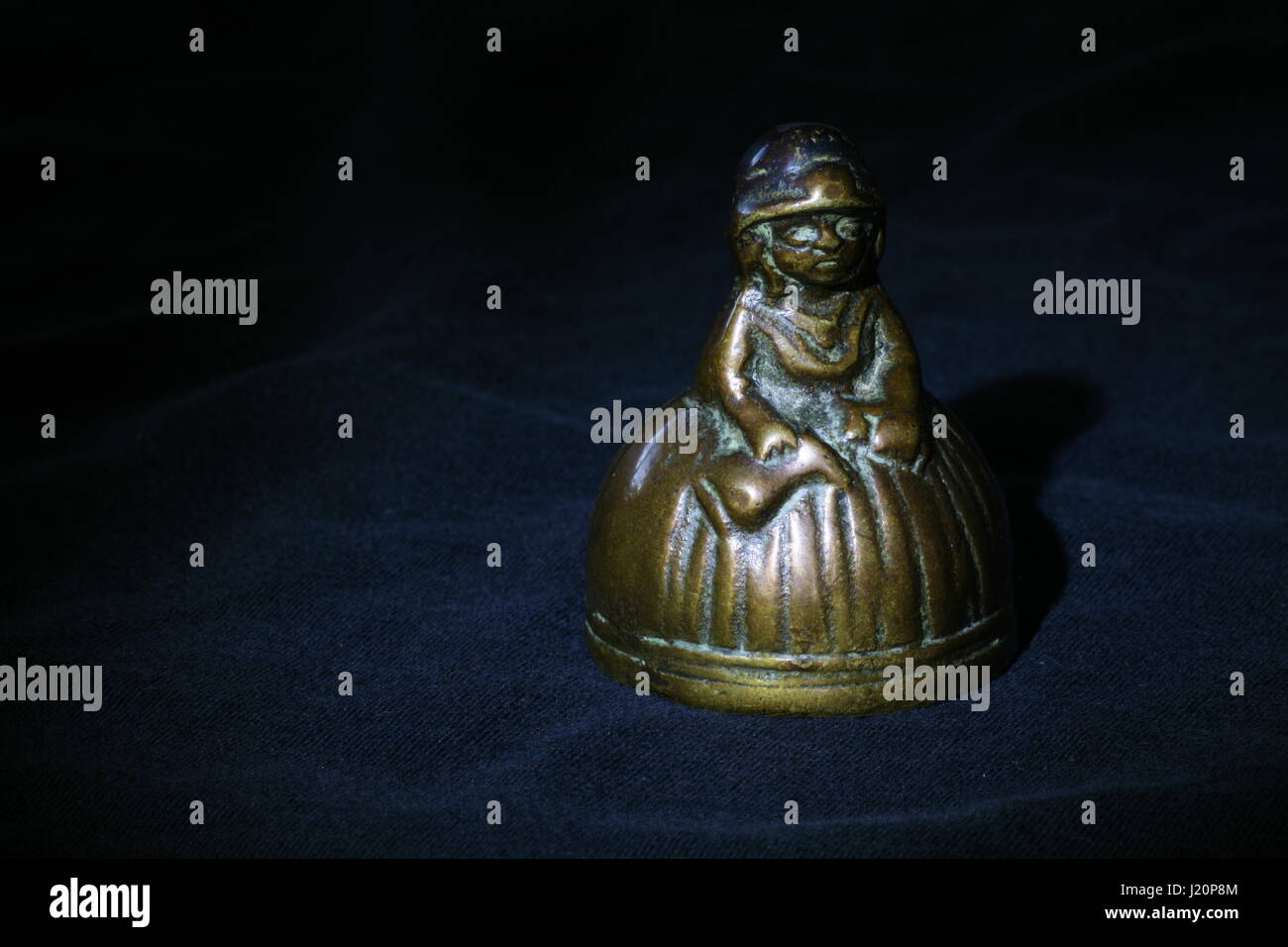 In ottone antico jingle Foto Stock