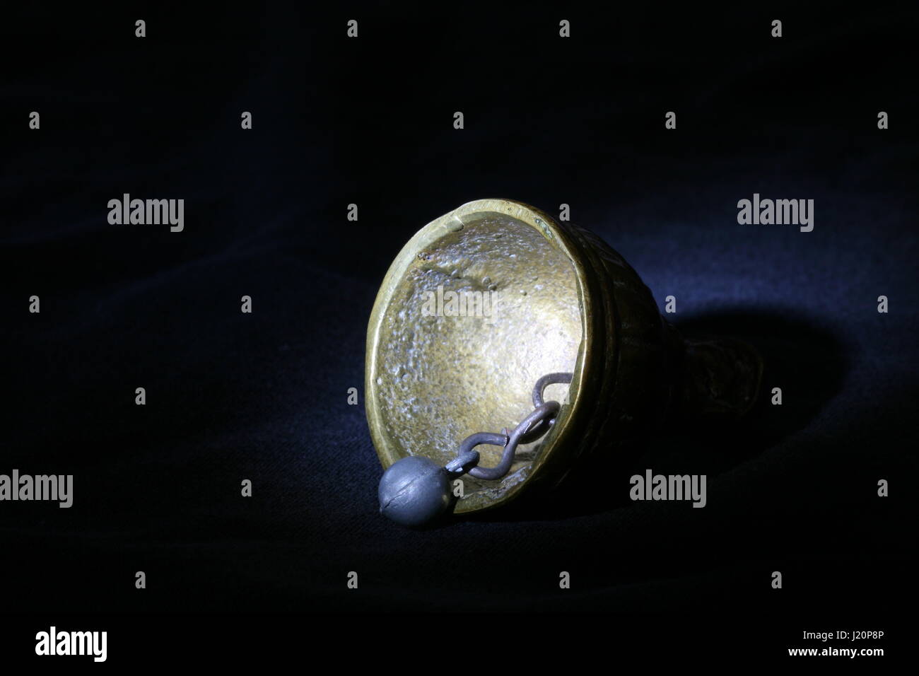 In ottone antico jingle Foto Stock