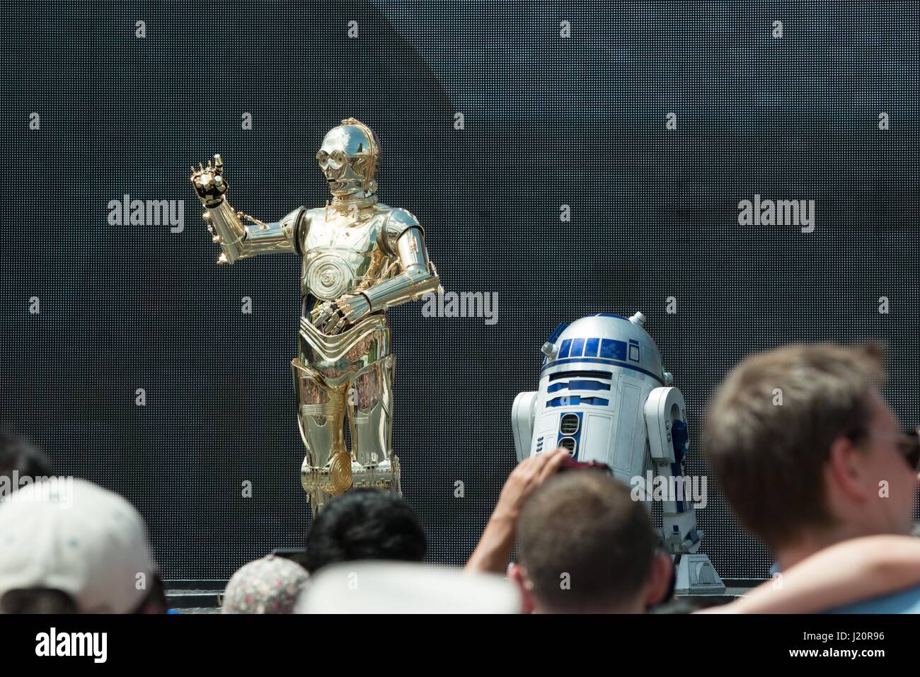 Star wars mostrare agli studios di Hollywood, Florida Foto Stock