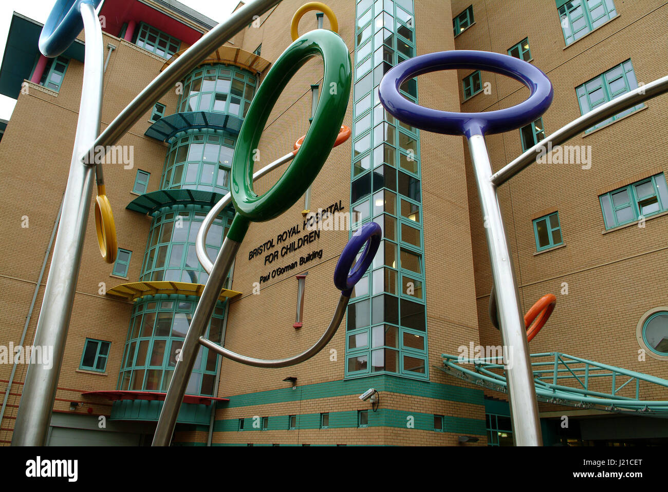 Bristol Royal Hospital per bambini/ospedale per bambini Foto Stock