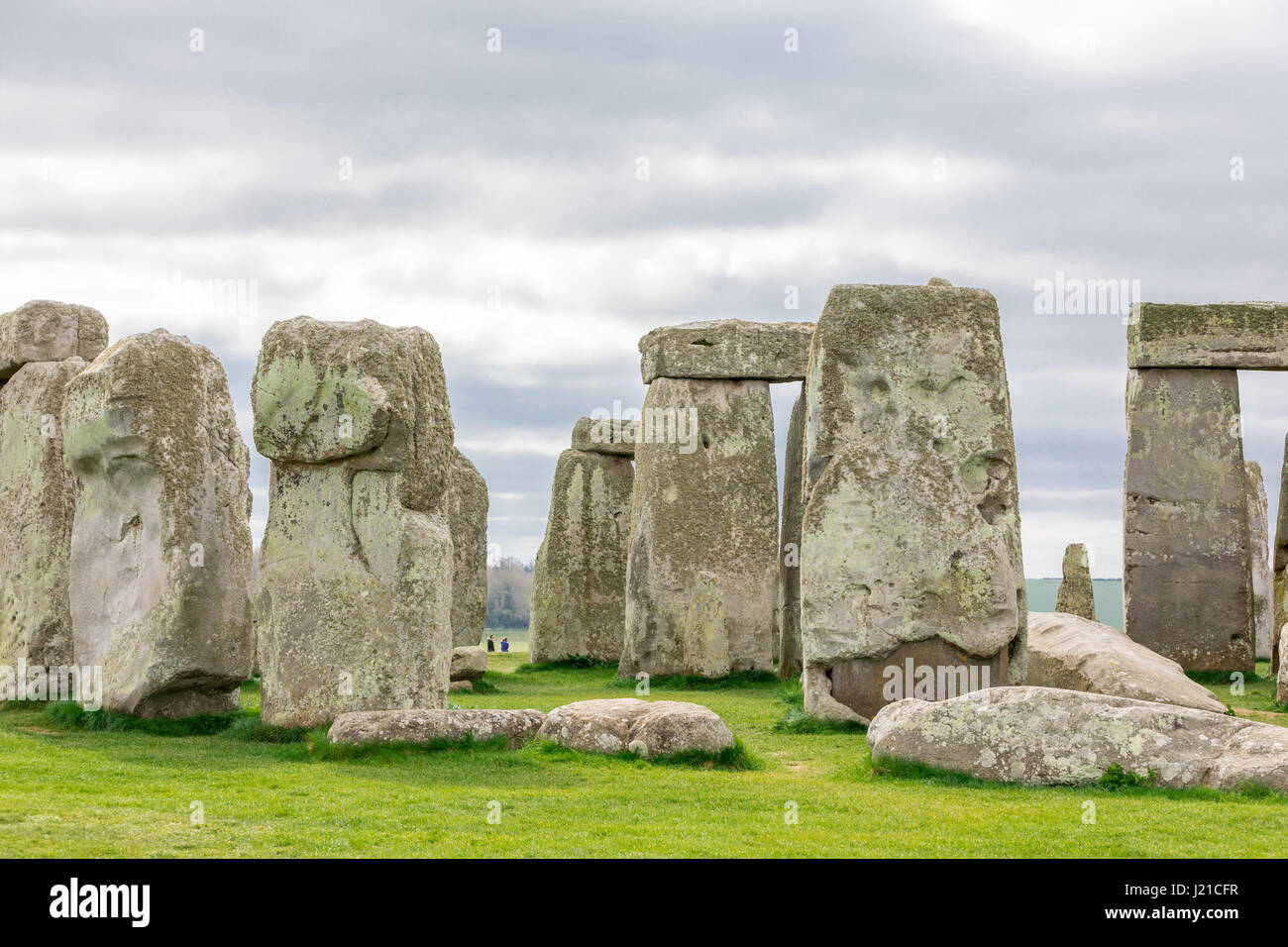 Dettaglio Immagini di Stonehenge Foto Stock