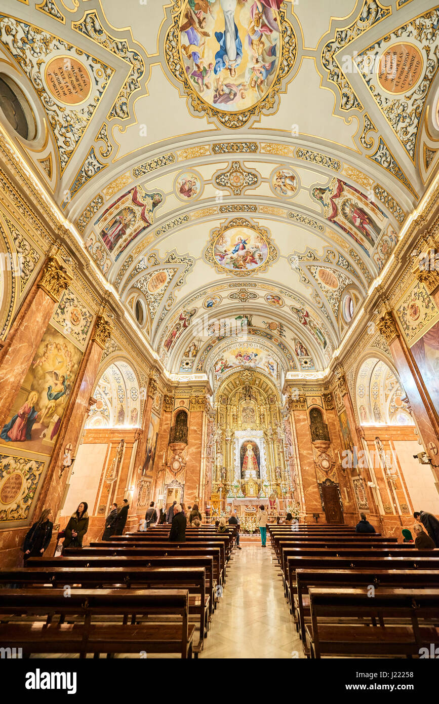 Basilica di Santa María de la Esperanza Macarena, Sevilla, Andalusia, Spagna, Europa Foto Stock