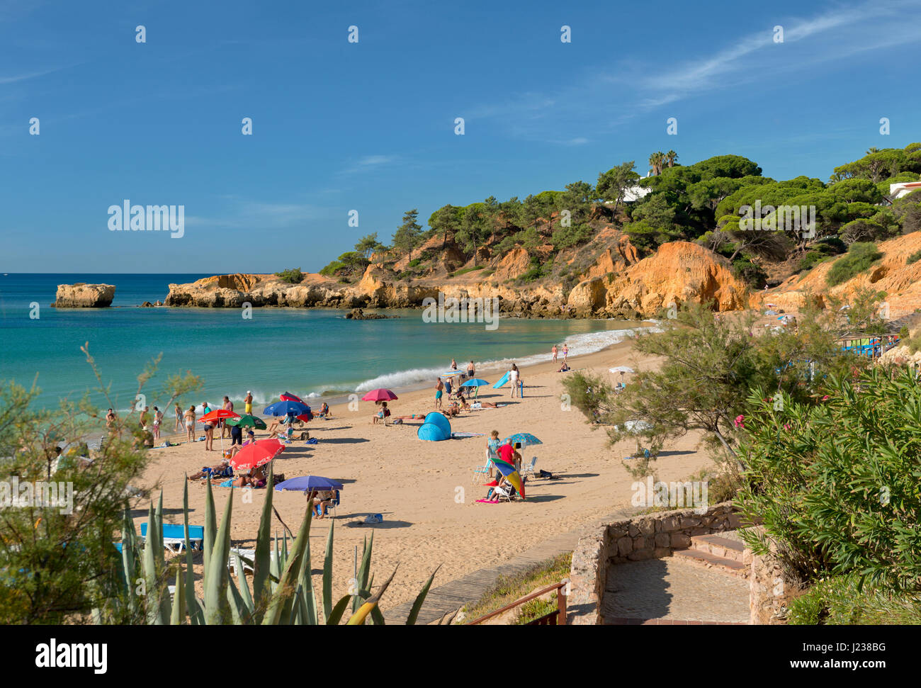 Il Portogallo, Algarve, Praia de Santa Eulália Foto Stock