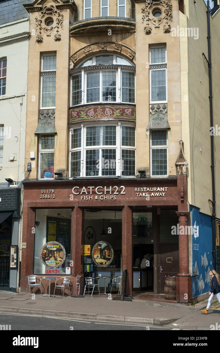 Attorno al centro della città di Bristol REGNO UNITO Inghilterra Foto Stock