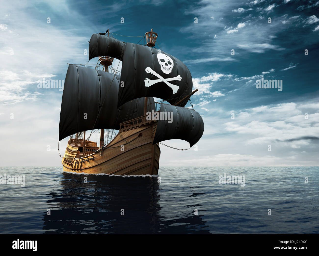 Nave pirata immagini e fotografie stock ad alta risoluzione - Alamy