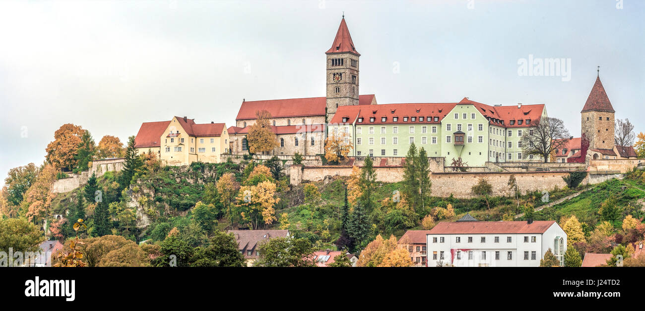 Monastero del Castello di Kastl, nello stato tedesco della Baviera, in Germania Foto Stock
