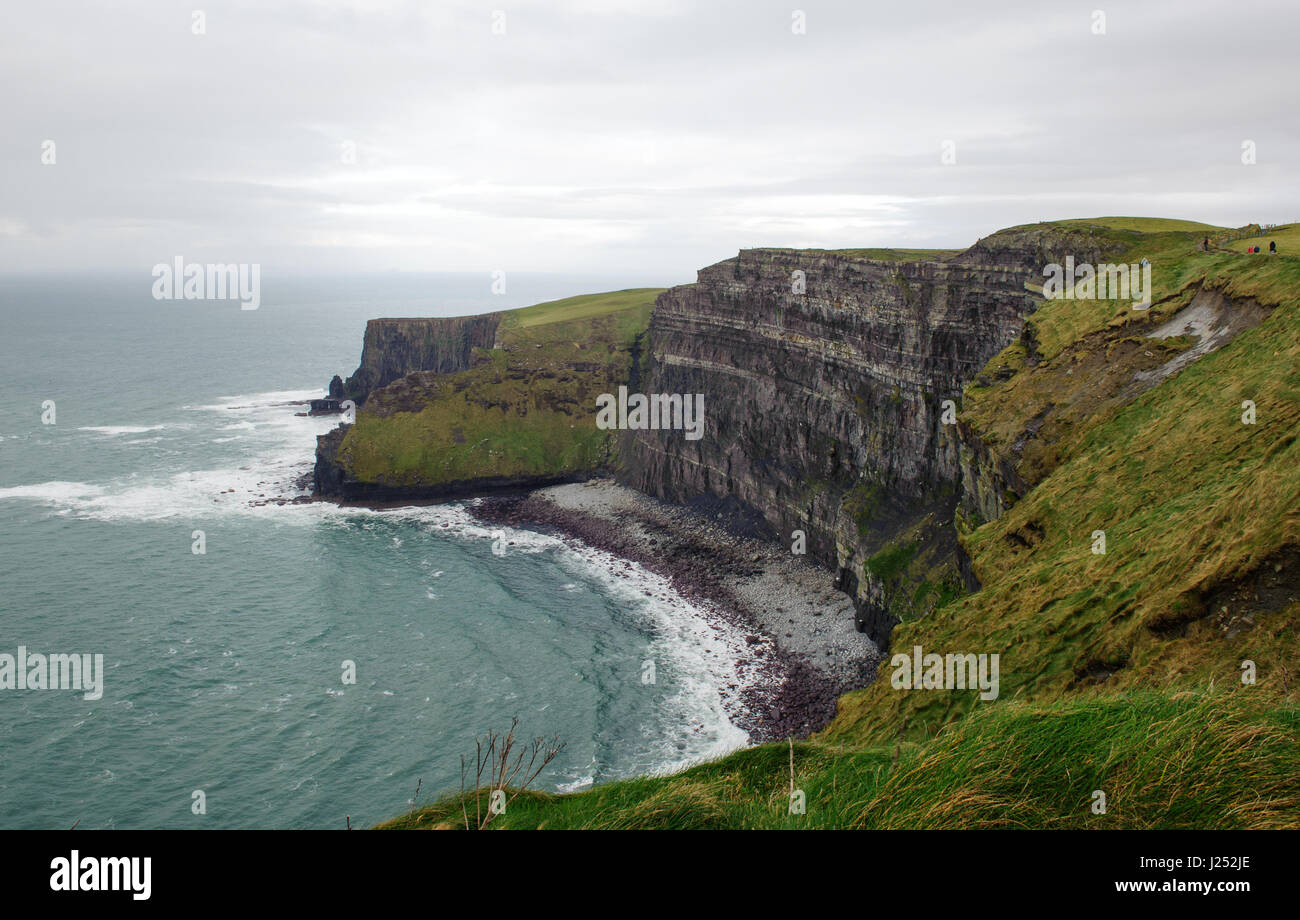 Scogliere di Moher, County Clare, Irlanda Foto Stock