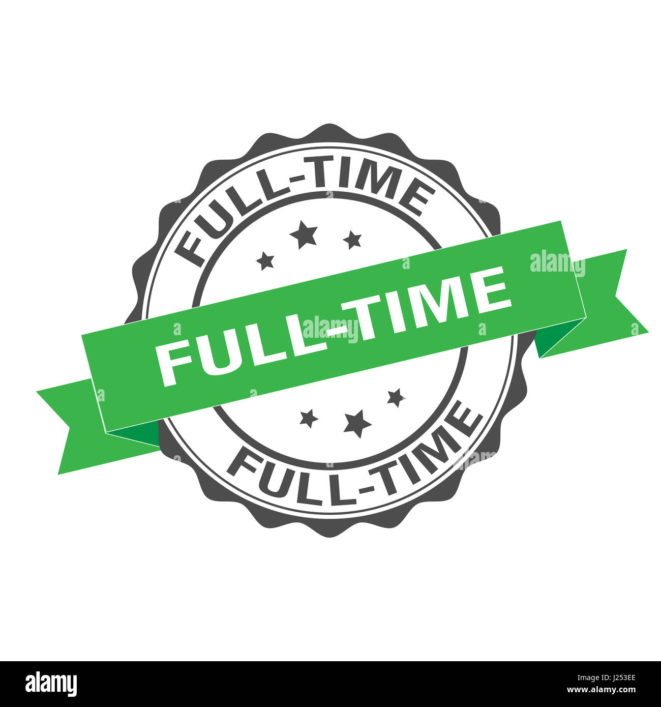 Full time stamp illustrazione Foto Stock