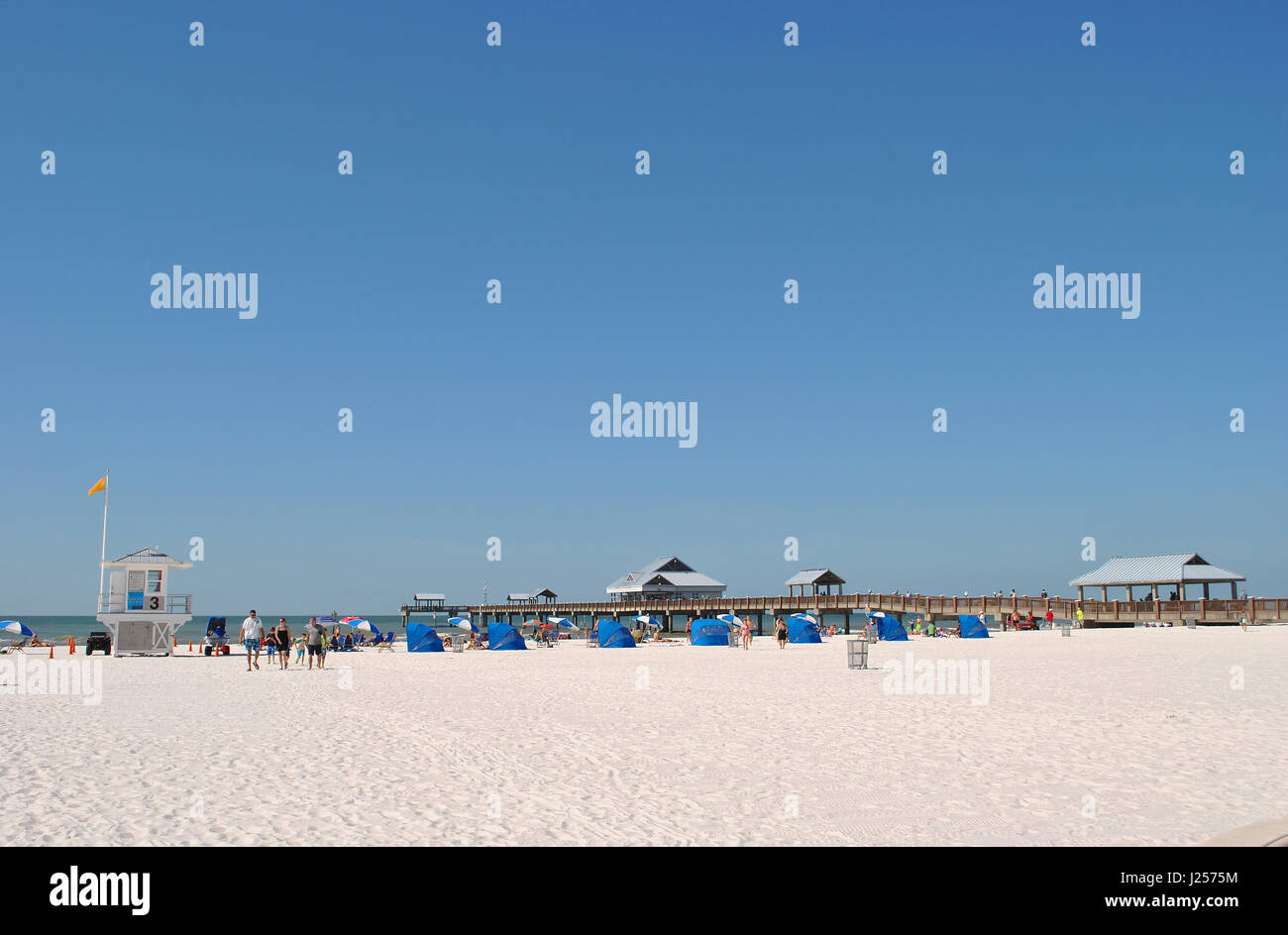 Clearwater Beach Florida Foto Stock