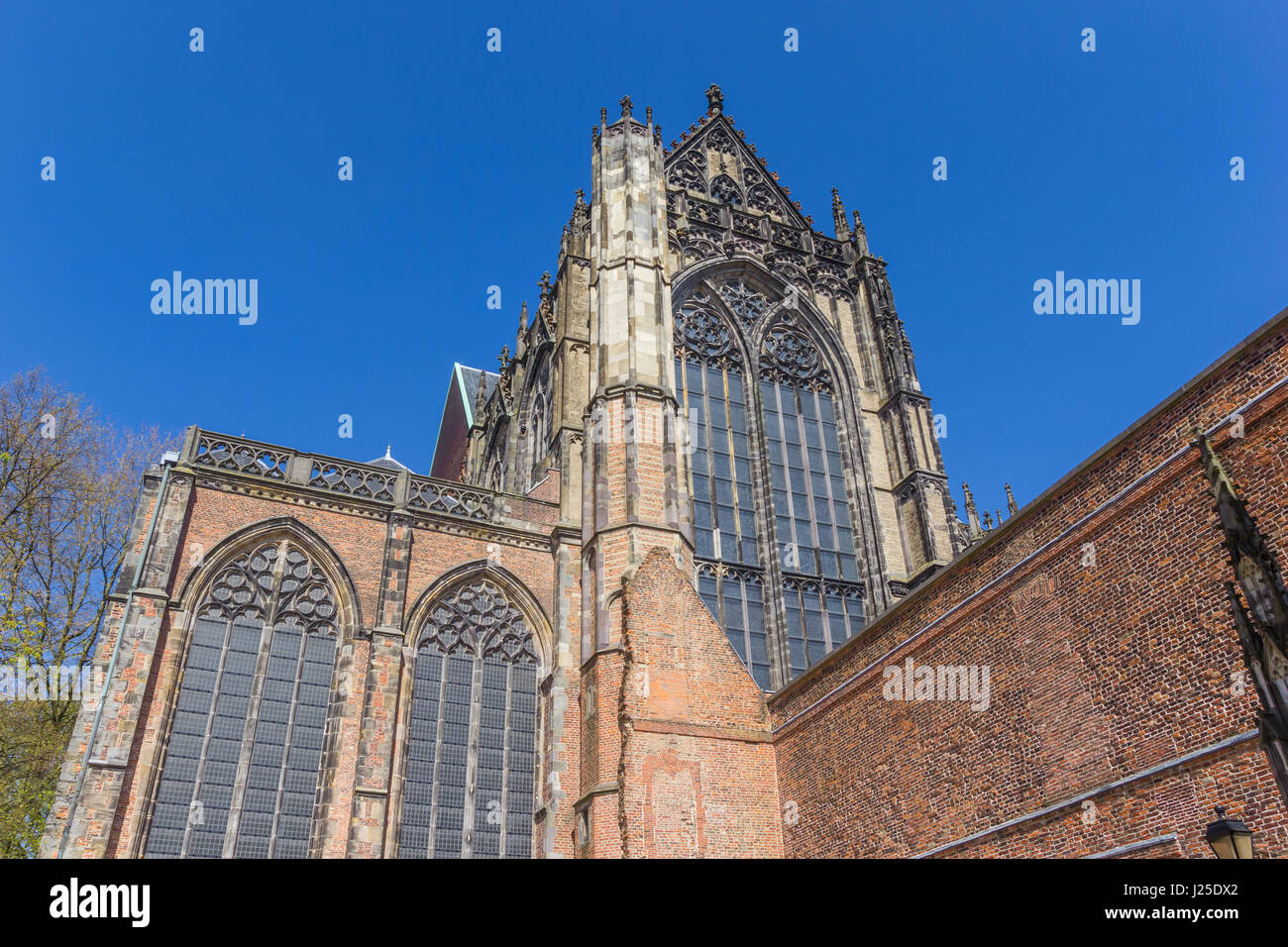 Storica chiesa del Duomo nel centro di Utrecht, Olanda Foto Stock