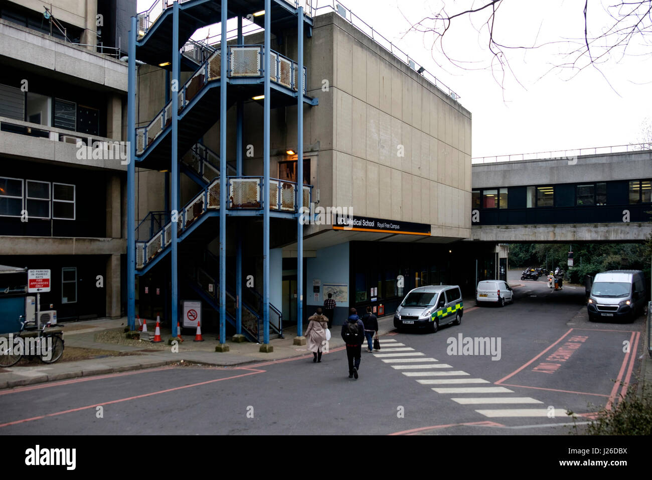 Royal Free Campus, UCL Medical School di Londra, Inghilterra, Regno Unito, Europa Foto Stock
