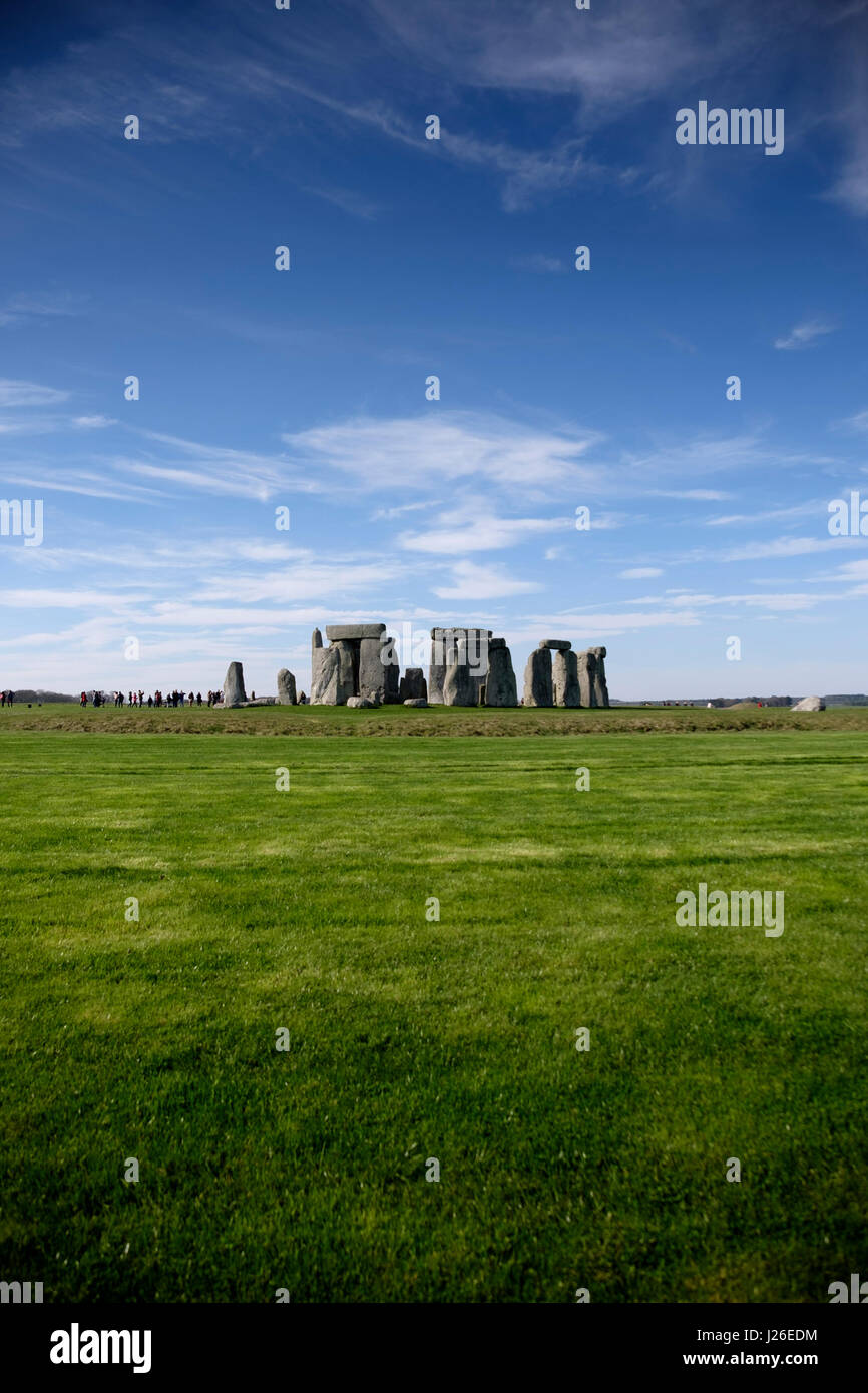 Sottobicchiere Stonehenge 9,5x9,5 Cm | Retro In Sughero | Regalo Unico Per Appassionati Di Storia