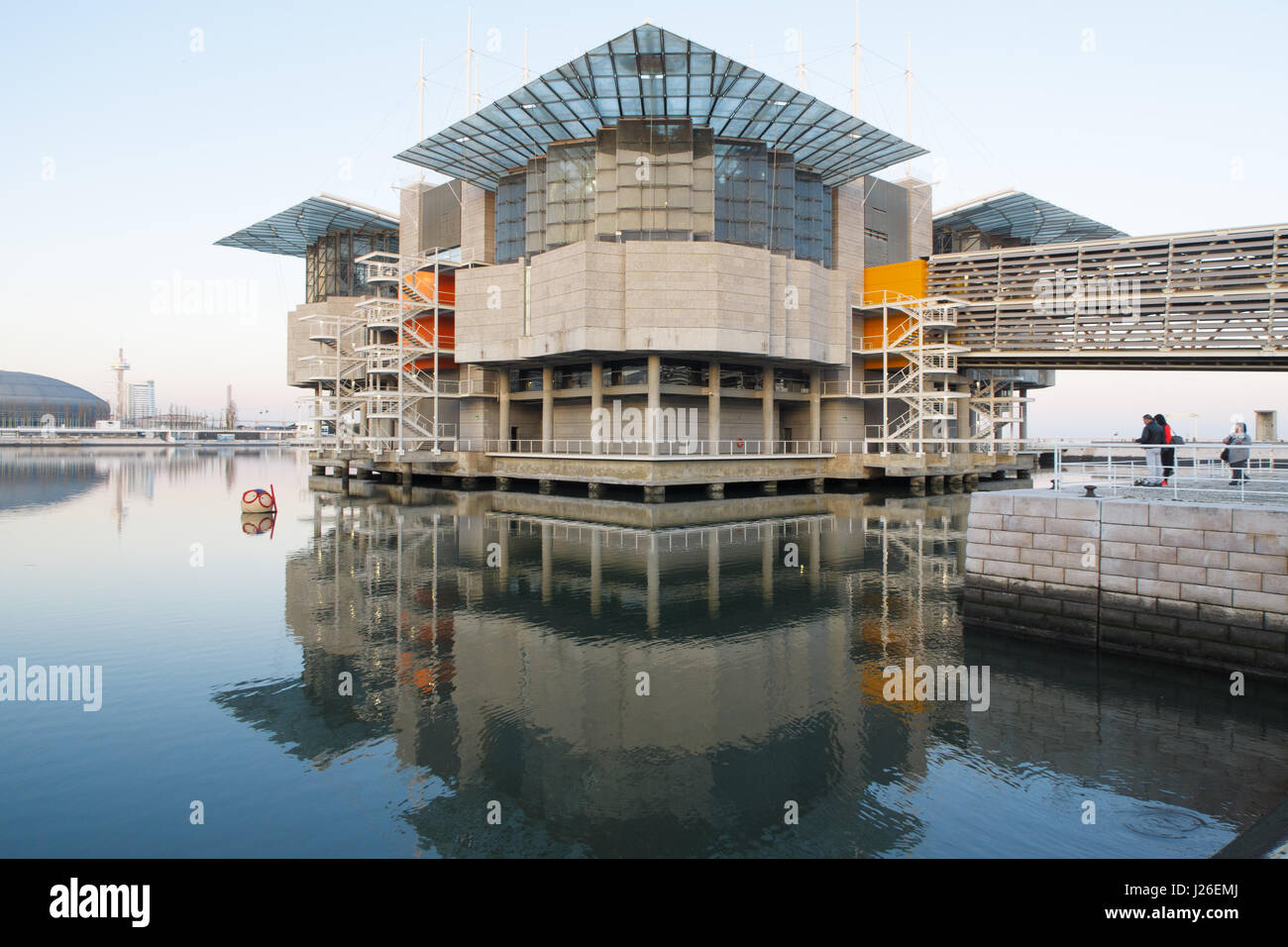 Oceanário de Lisboa - Lisbon Oceanarium - Lisbona, Portogallo, Europa Foto Stock