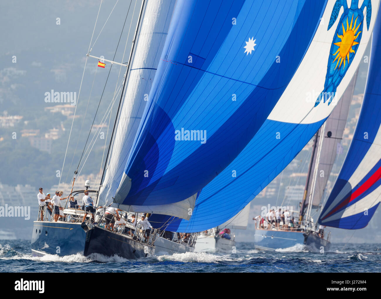 Sailing yacht Race Foto Stock