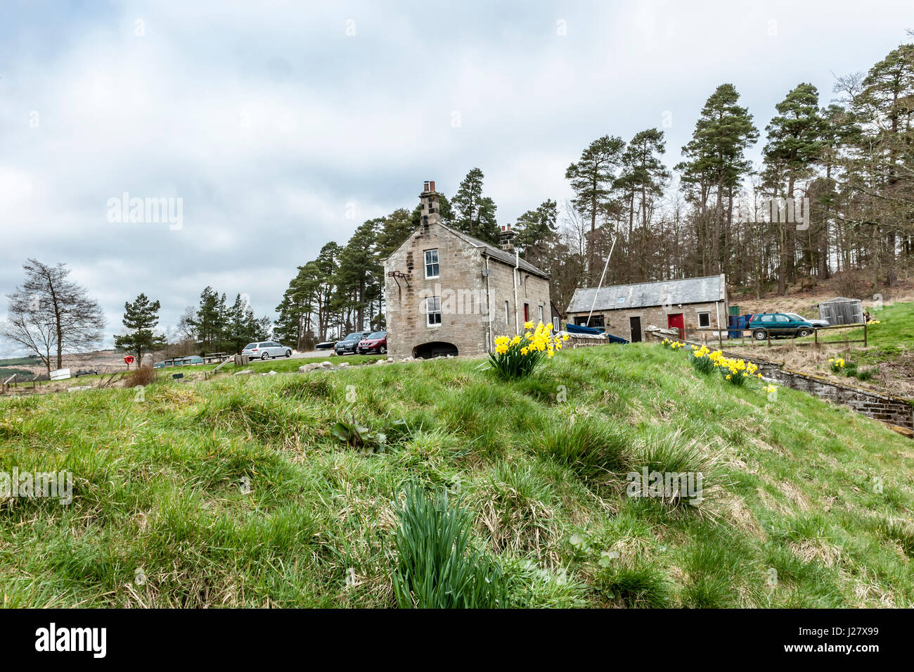 Sweethope Lough, Northumberland Foto Stock