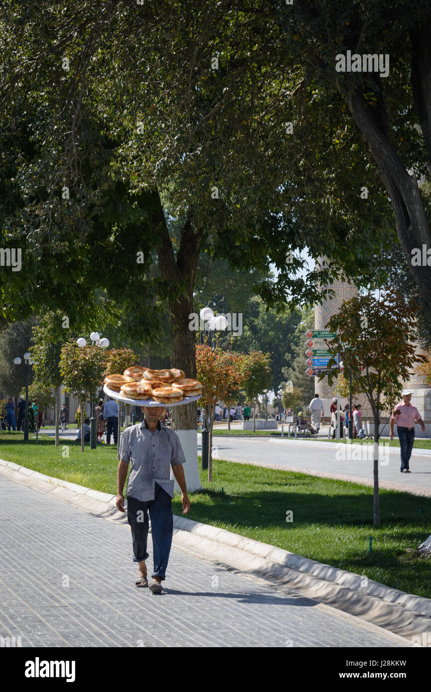 Uzbekistan, provincia di Samarcanda, Samarcanda, fondata in tempi antichi e realizzato da Timur Grande per la capitale. Patrimonio culturale mondiale dell UNESCO Foto Stock