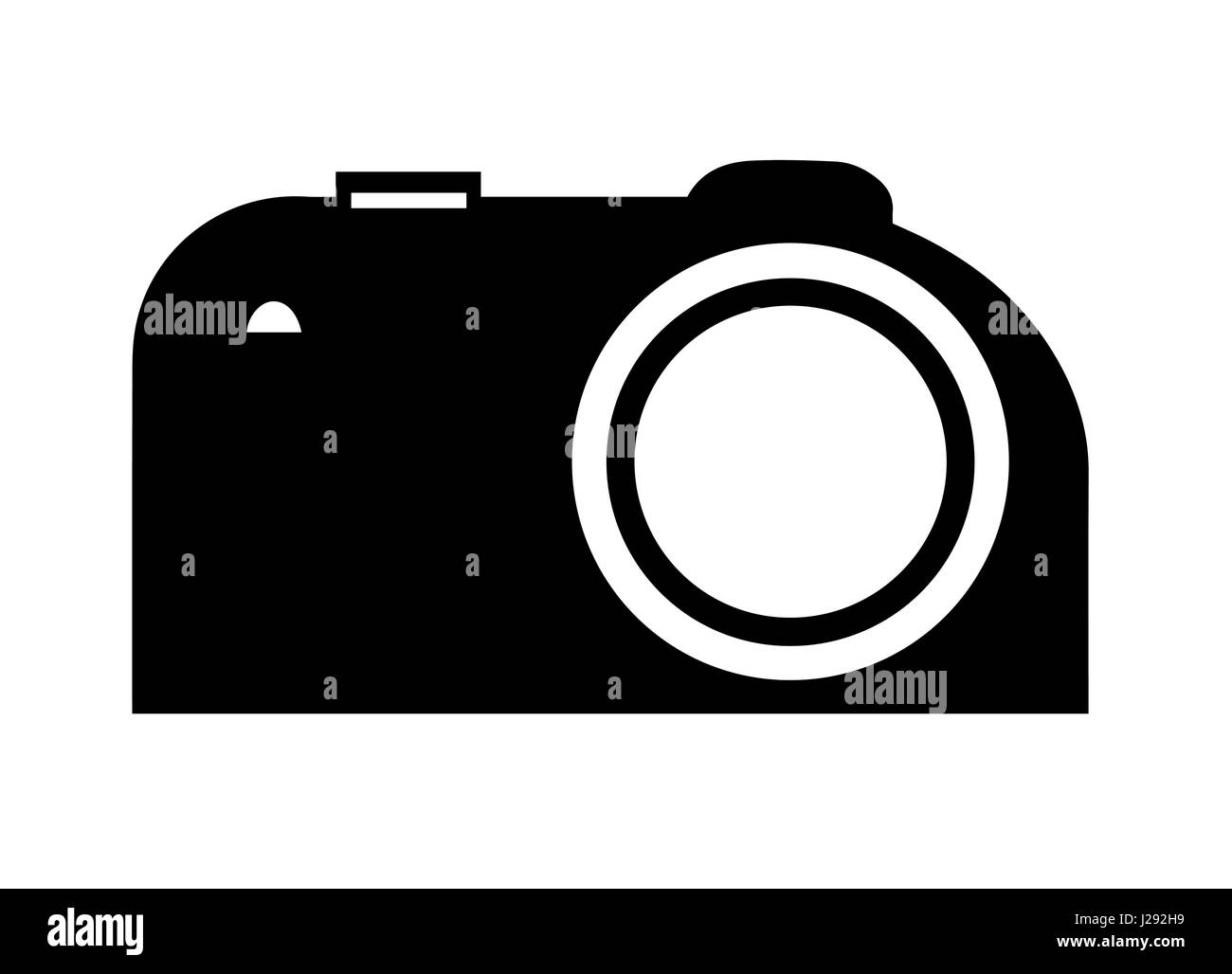 Fotografia del vettore della fotocamera Illustrazione Vettoriale