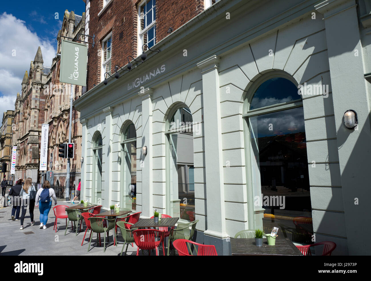 'Las Iguana' ristorante Exeter Regno Unito Foto Stock