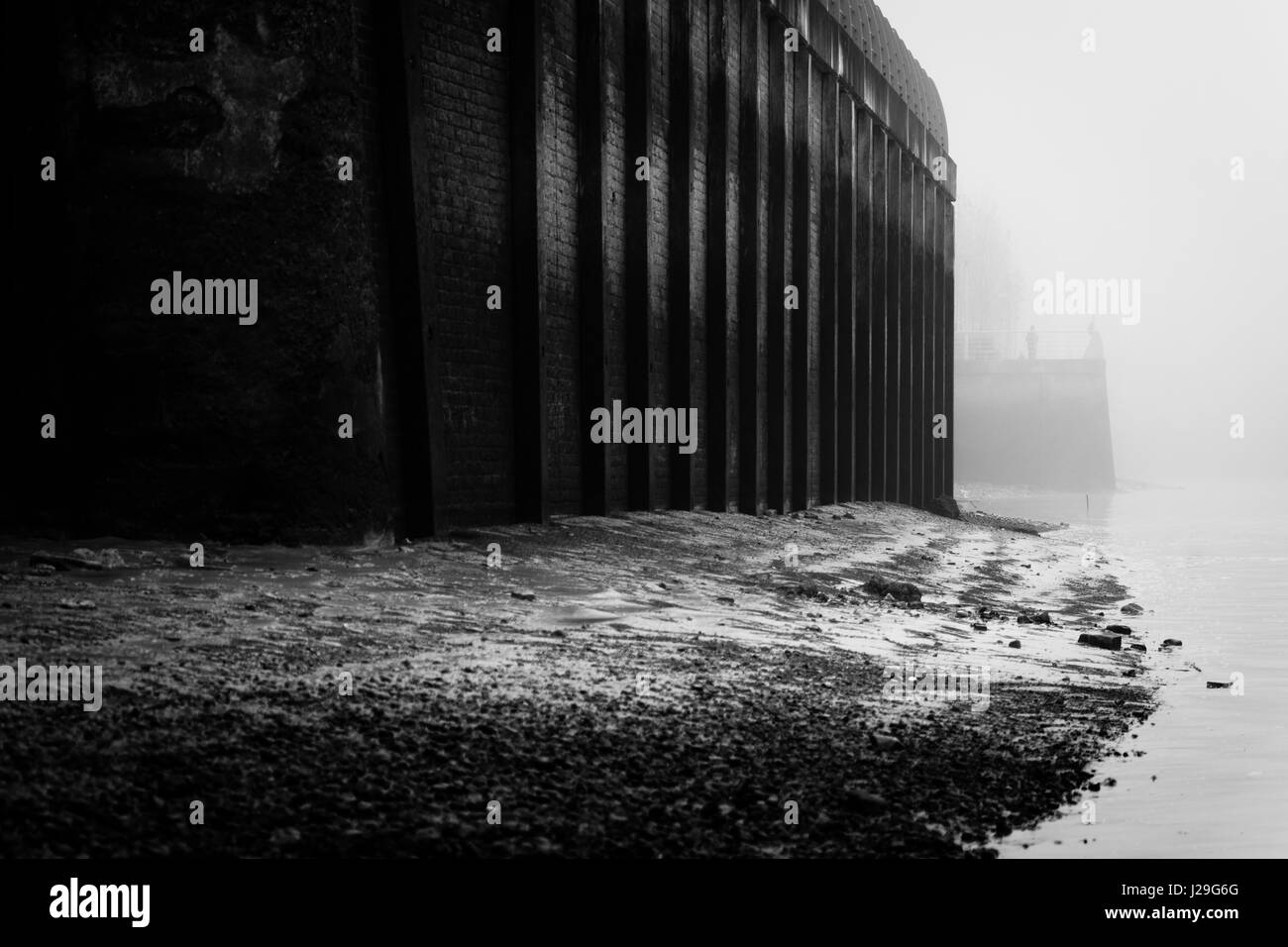 London Fog Foto Stock
