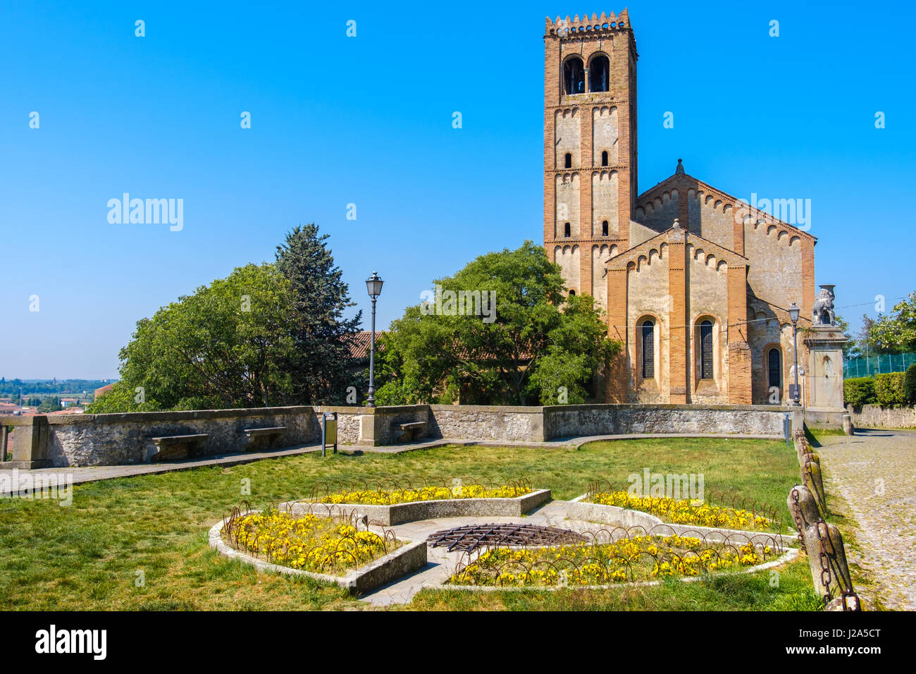 Monselice Padova Veneto Italia padova Pieve San Giustina Foto Stock