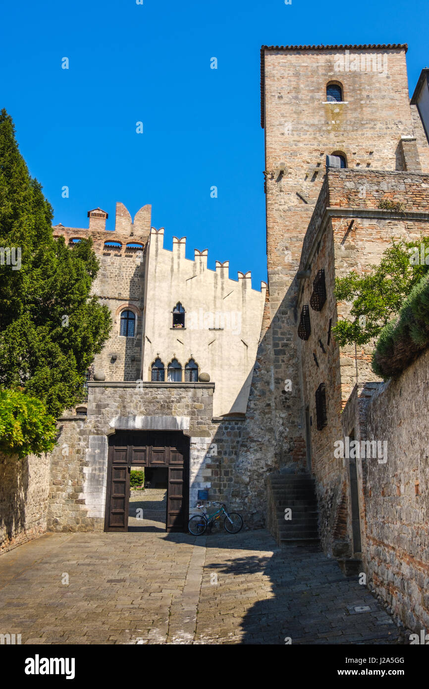 Padova castello di Monselice veneto italia padova Foto Stock
