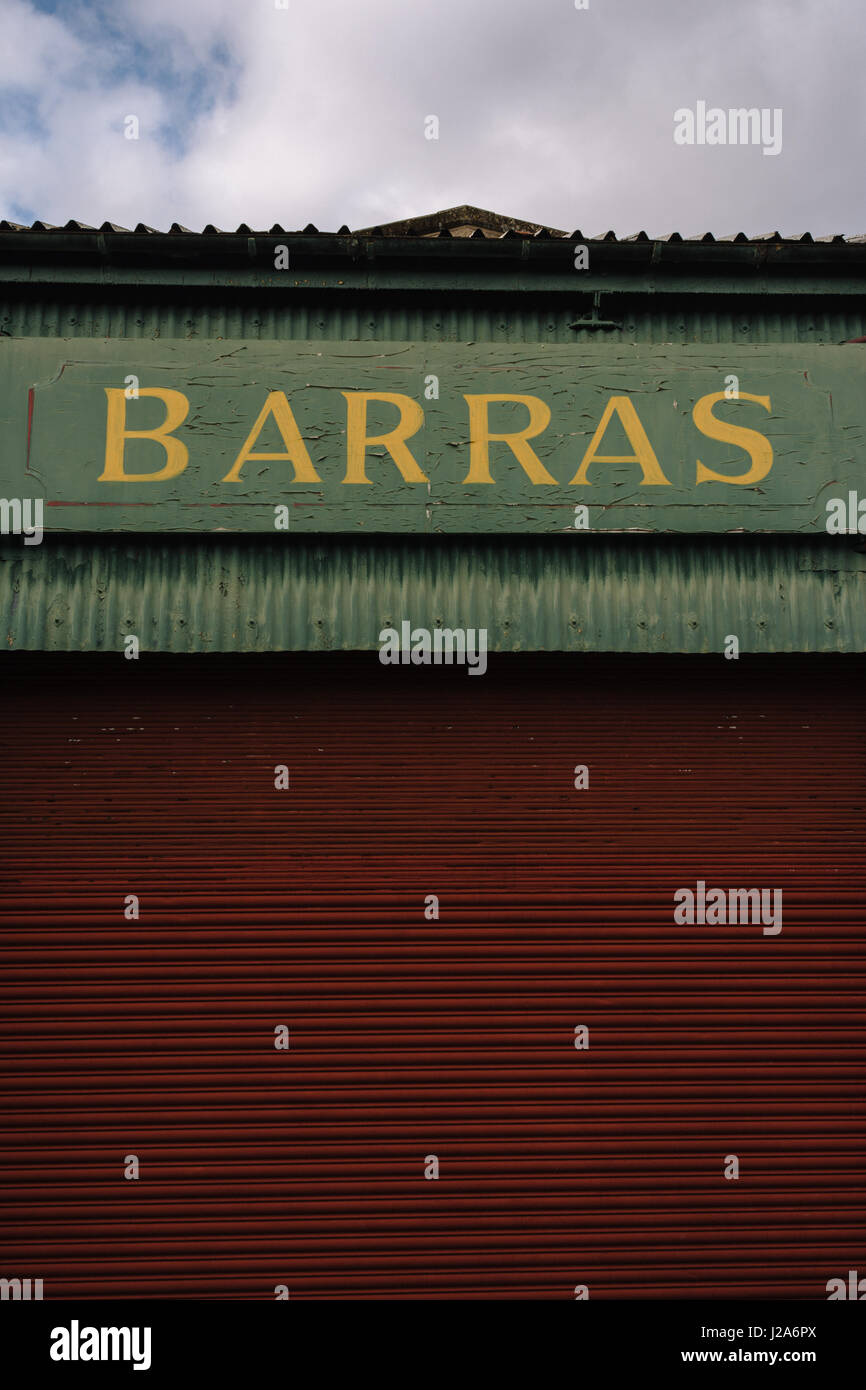 Il Barras Market, Glasgow Foto Stock