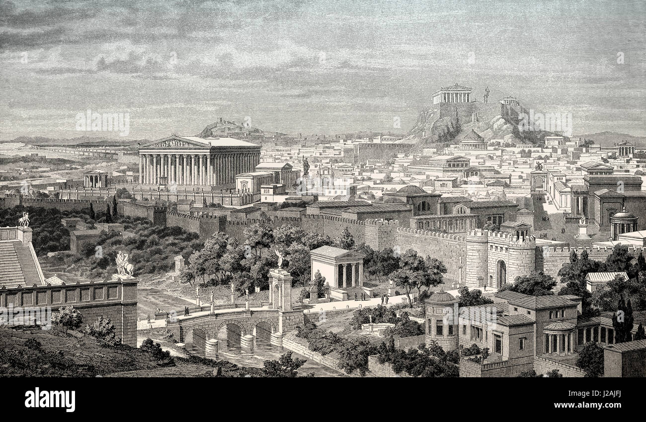 Atene antica grecia immagini e fotografie stock ad alta risoluzione - Alamy