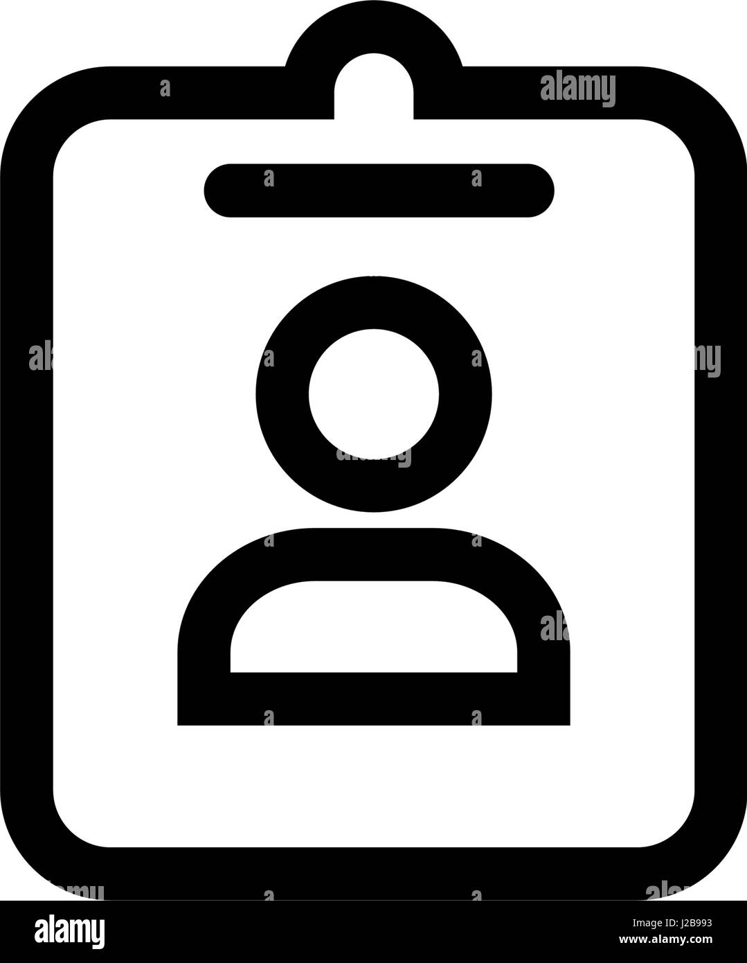 Isolato su sfondo bianco.Assegnazione icona ind. Vettore Illustrazione Vettoriale