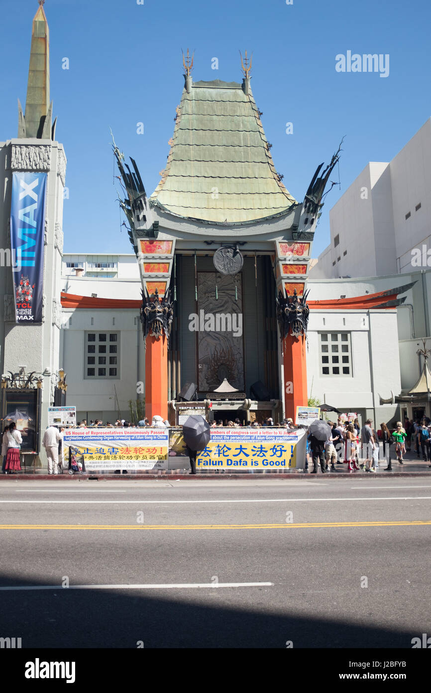 TCL Chinese Theatre, Hollywood Boulevard, Hollywood, Los Angeles, California Foto Stock