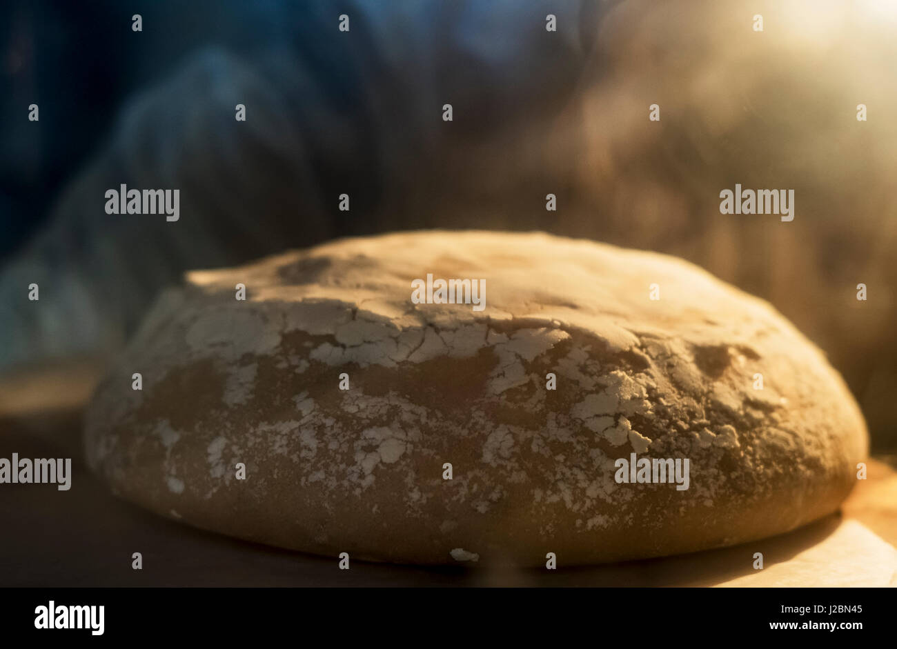 Focaccia al forno Foto Stock