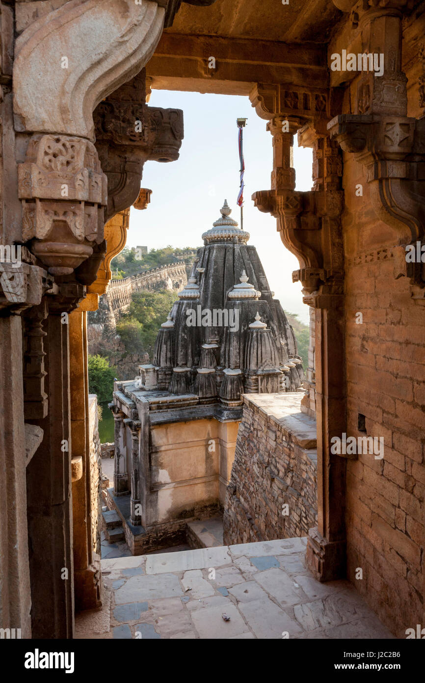 Chittaurgarh Cittadella. Vi secolo a. Il Rajasthan. India. Foto Stock