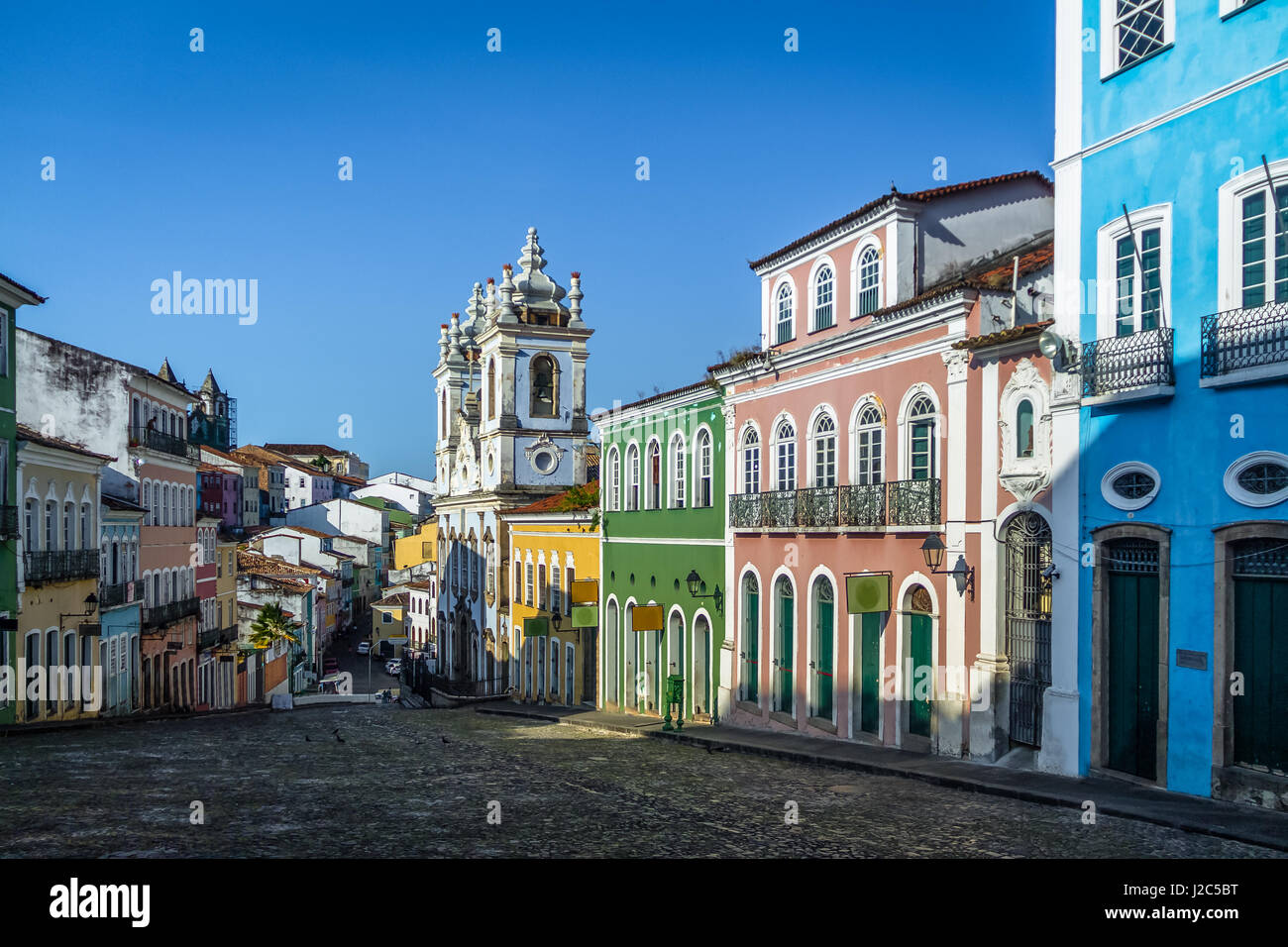 Pelourinho - Salvador de Bahia, Brasile, Foto Stock