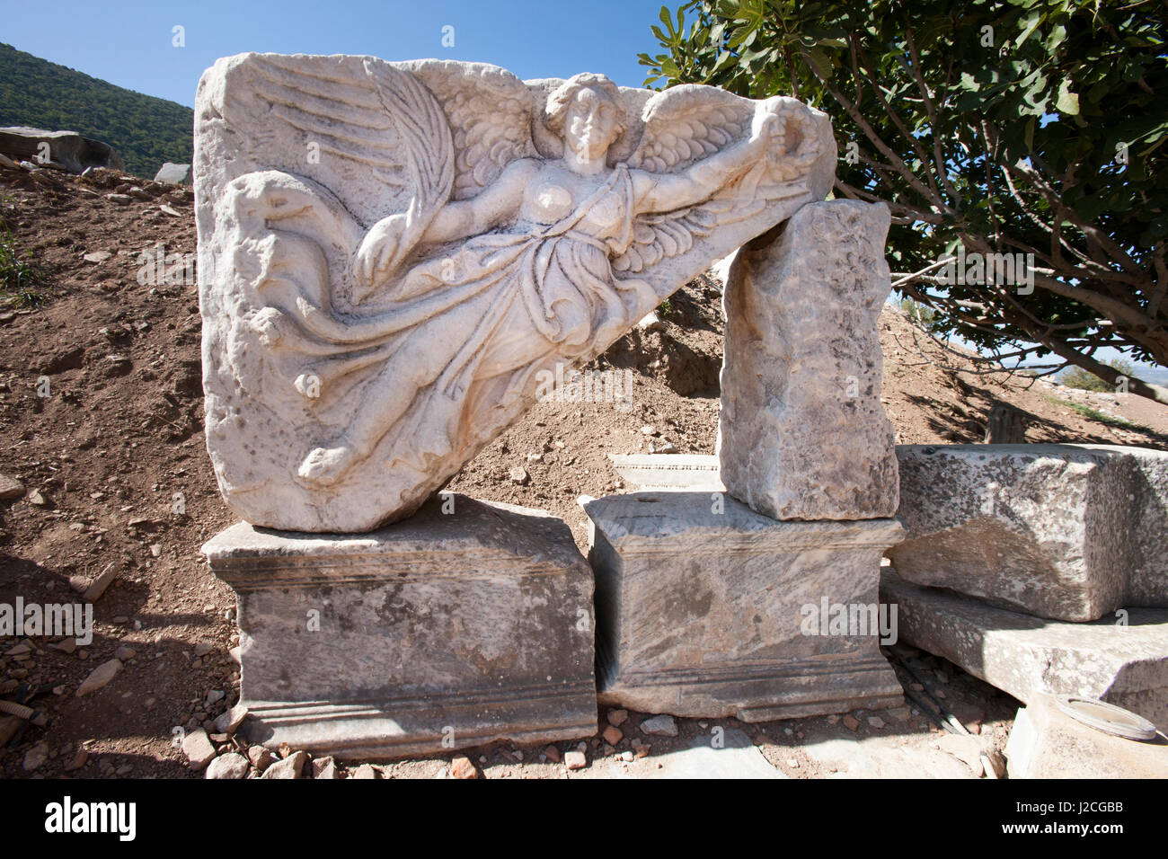 X secolo A.C. Efeso. Patrimonio Mondiale dell'UNESCO. Sito archeologico. La Turchia. Foto Stock
