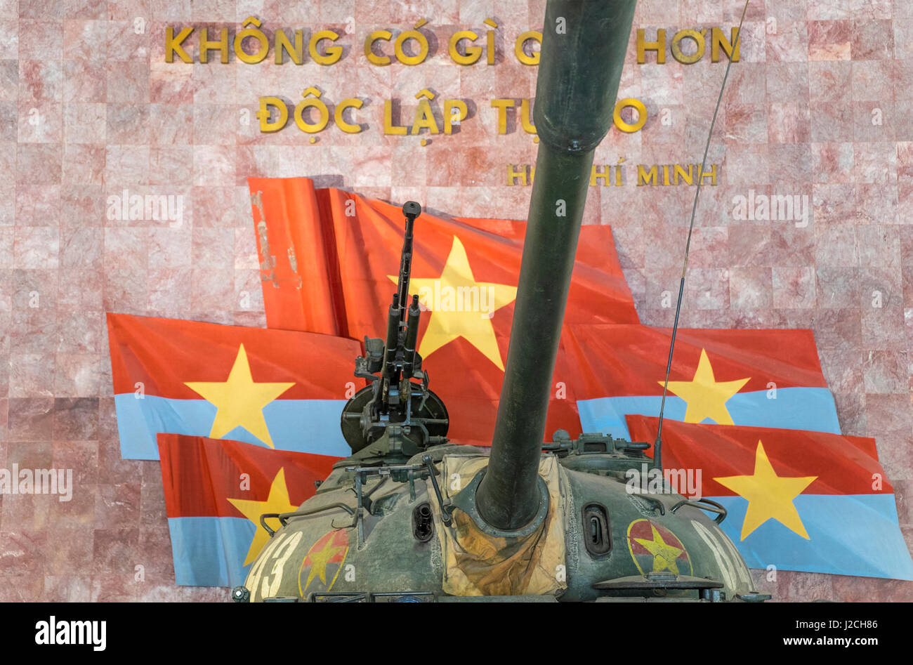 Serbatoio in Vietnam museo di storia militare, Hanoi, Vietnam Foto Stock