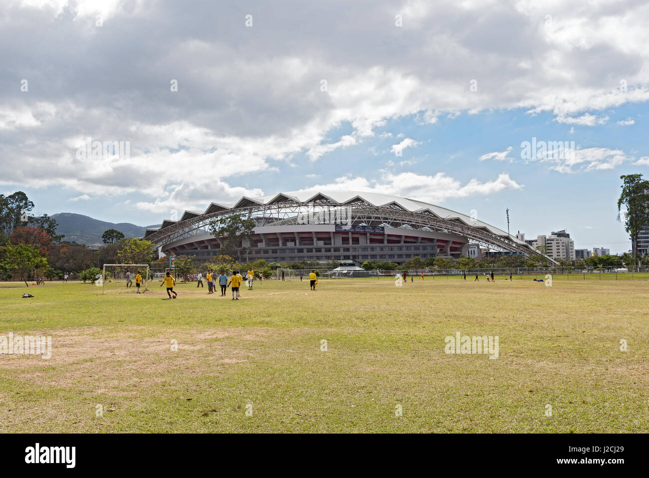 Lo Stadio Nazionale di Costa Rica presso La Sabana parco, San Jose, Costa Rica Foto Stock