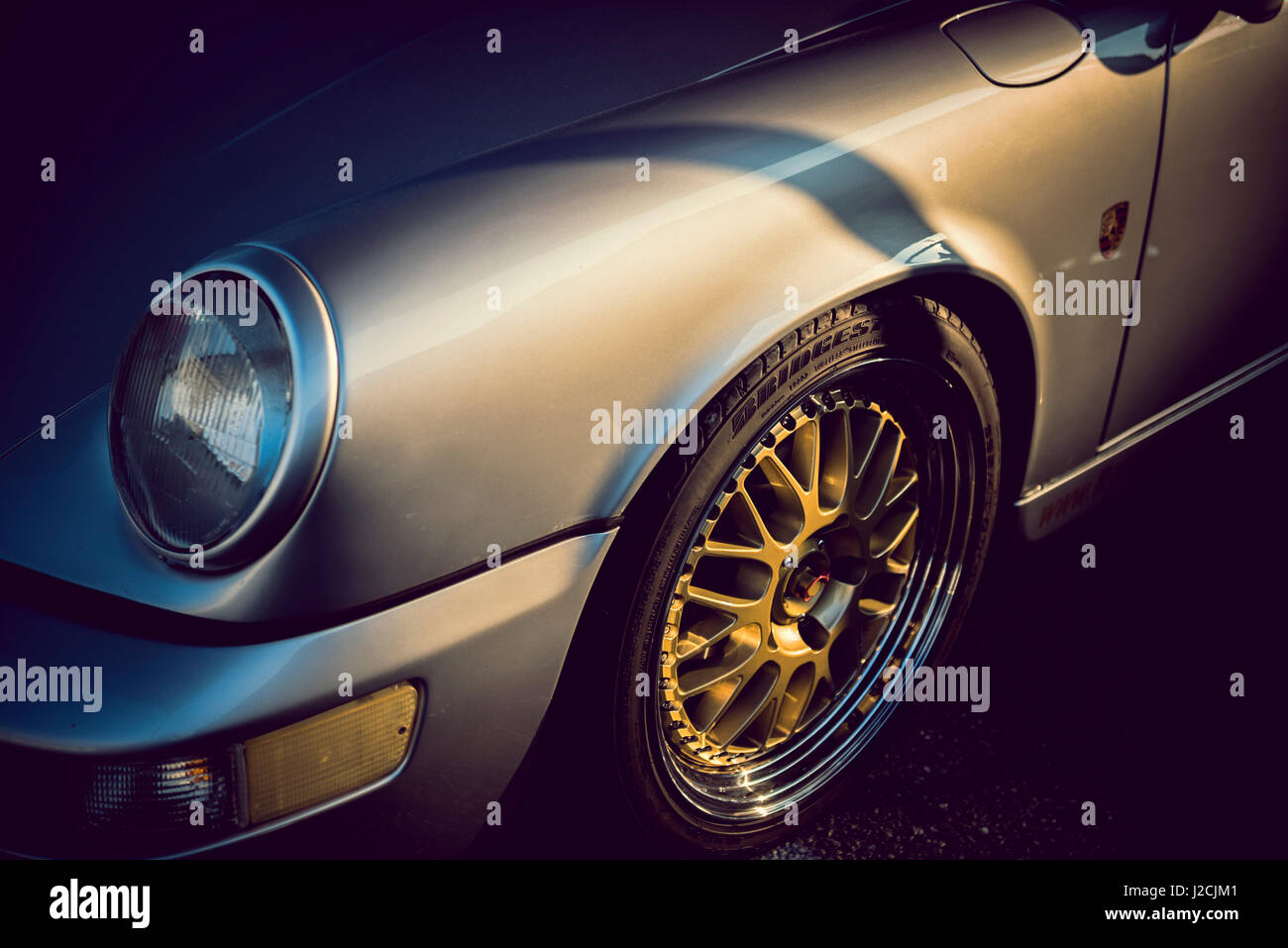 Porsche 964 Dettaglio Foto Stock