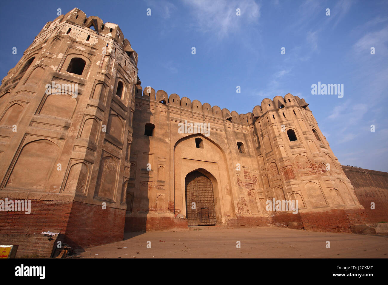 Lahore Fort, l'imperatore Mughal Fort a Lahore, in Pakistan Foto Stock